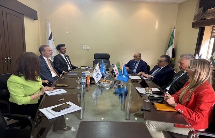 اجتماع بحث فرص التعاون بين غرفة التجارة الدولية سوريا و السفارة الألمانية في دمشق 