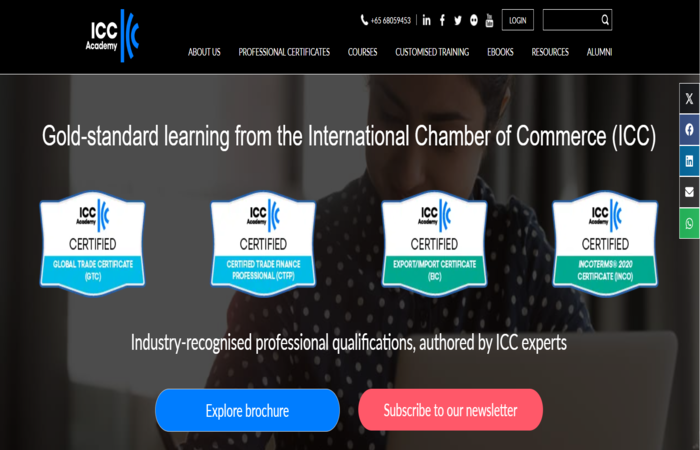 ICC Academy Courses 